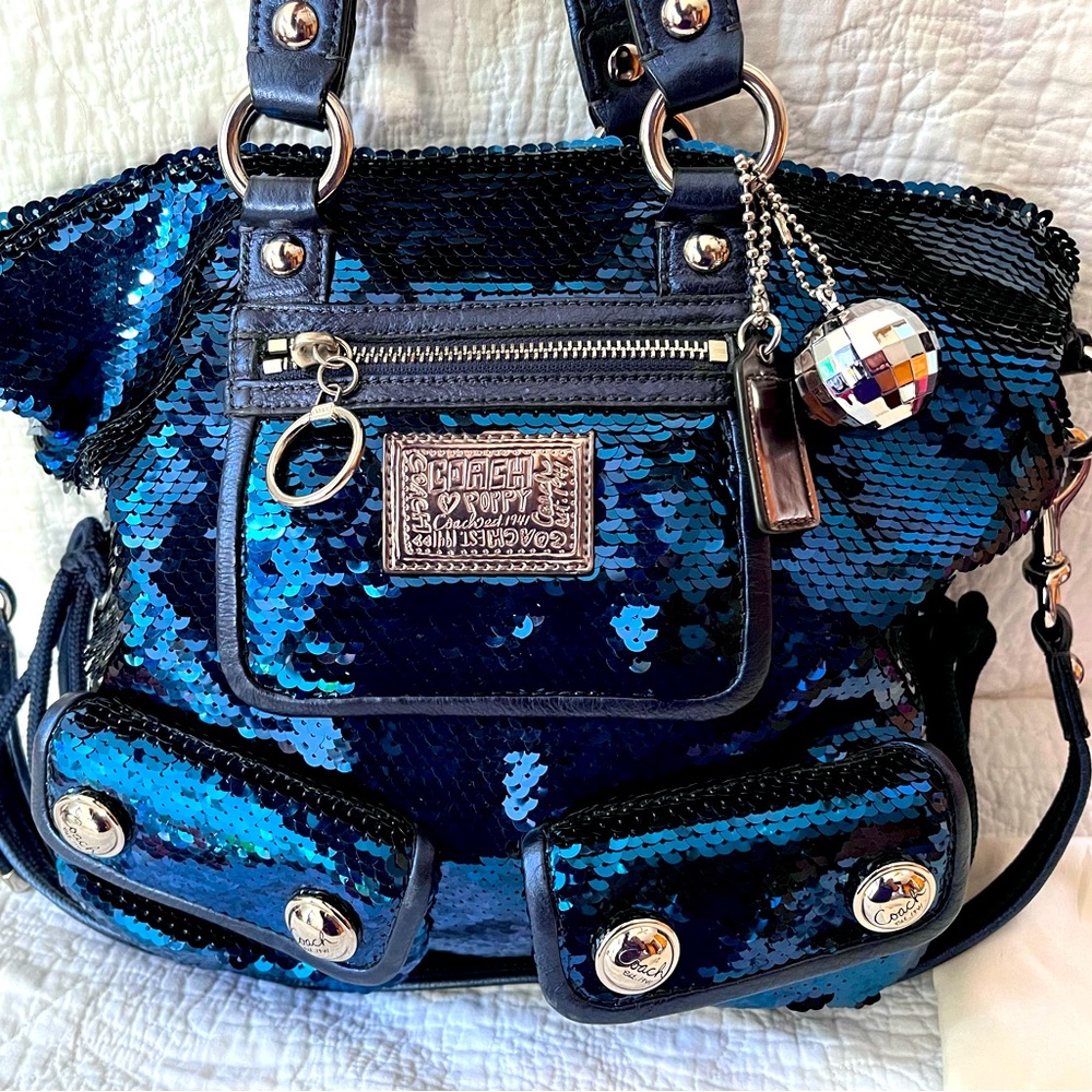 Coach Poppy Sequin